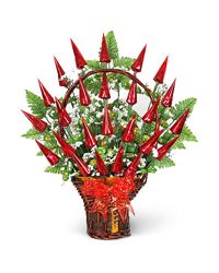 букет из конфет и карамелей